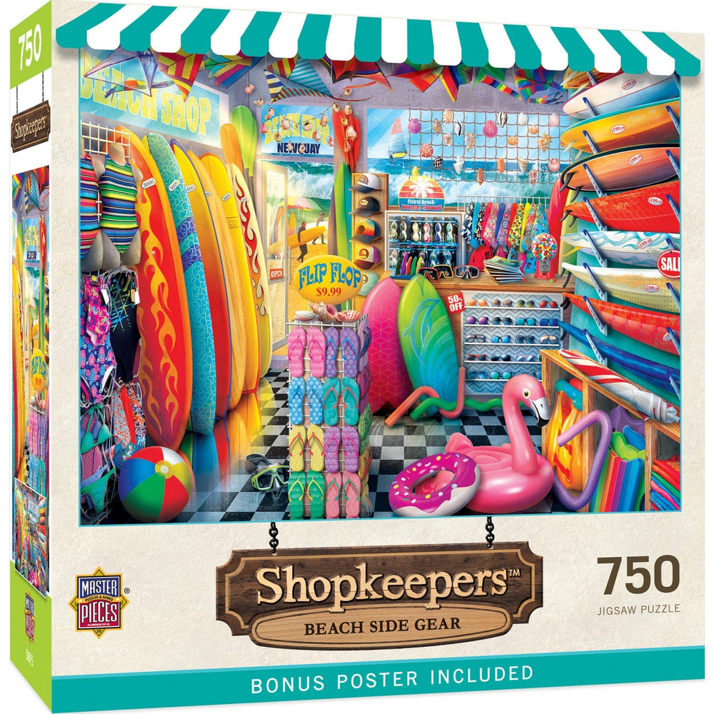 Shopkeepers - Beach Side Gear 750 Piece Jigsaw Puzzle (ONLINE ORDER ONLY)