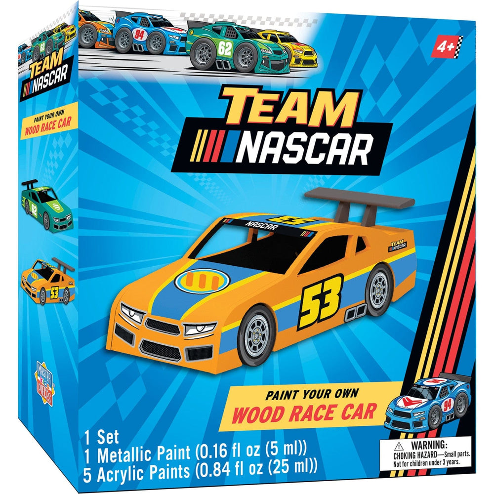 NASCAR - Wood Race Car Craft Set (ONLINE ORDER ONLY)