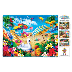 Paradise Beach - Weekend Escape 550 Piece Jigsaw Puzzle (ONLINE ORDER ONLY)