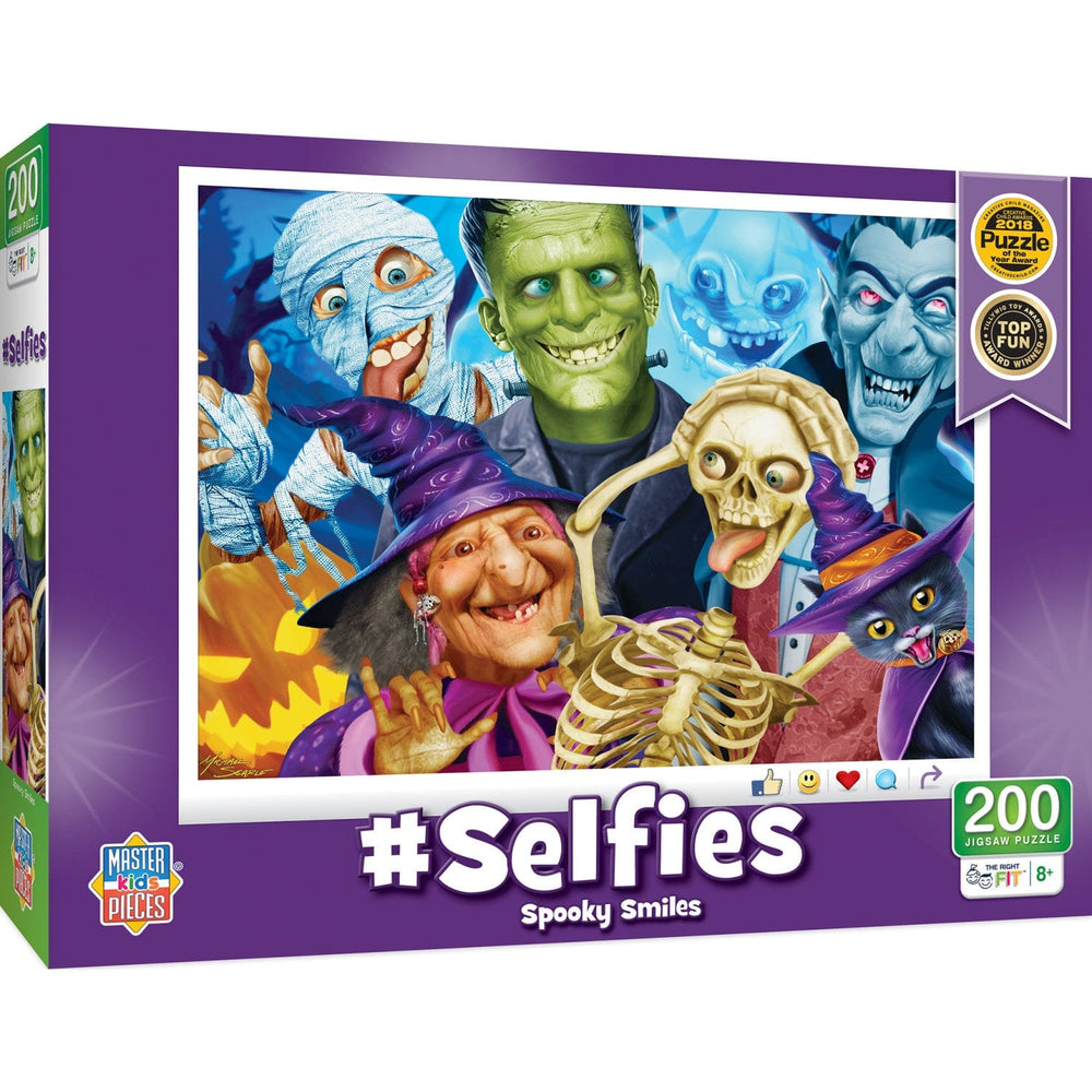 Selfies - Spooky Smiles 200 Piece Jigsaw Puzzle (ONLINE ORDER ONLY)