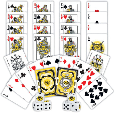 Iowa Hawkeyes - 2-Pack Playing Cards & Dice Set (ONLINE ORDER ONLY)