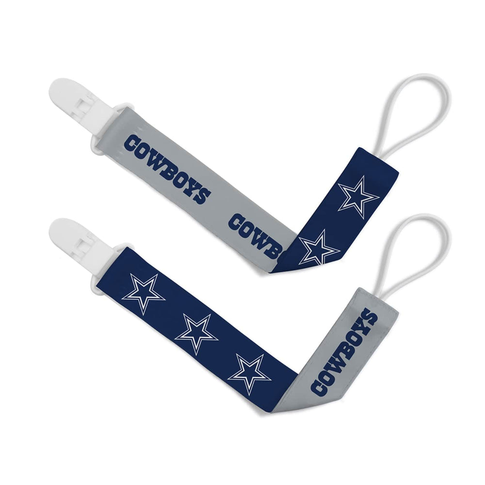 Dallas Cowboys - Pacifier Clip 2-Pack (ONLINE ORDER ONLY)
