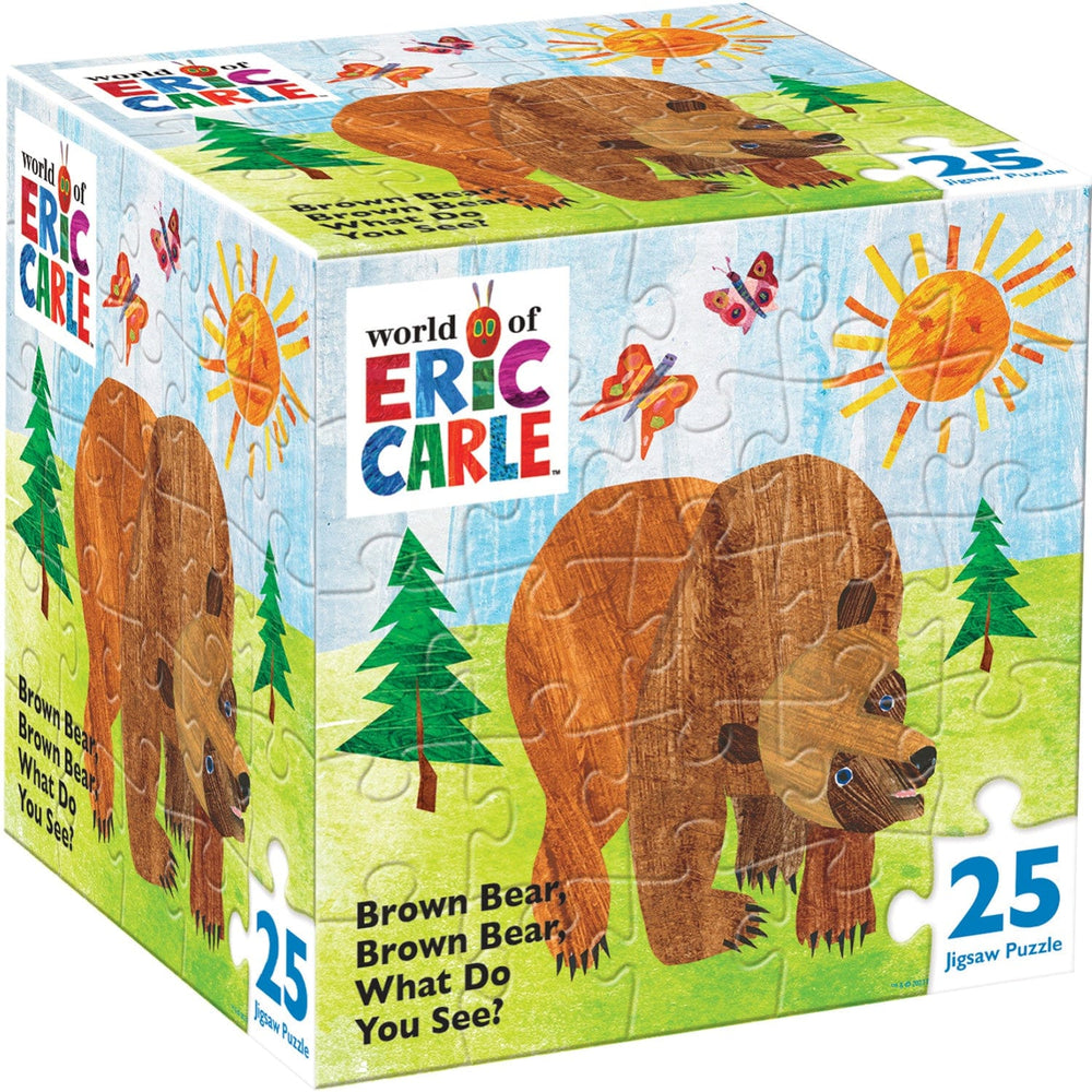 World of Eric Carle - Brown Bear 25 Piece Jigsaw Puzzle (ONLINE ORDER ONLY)