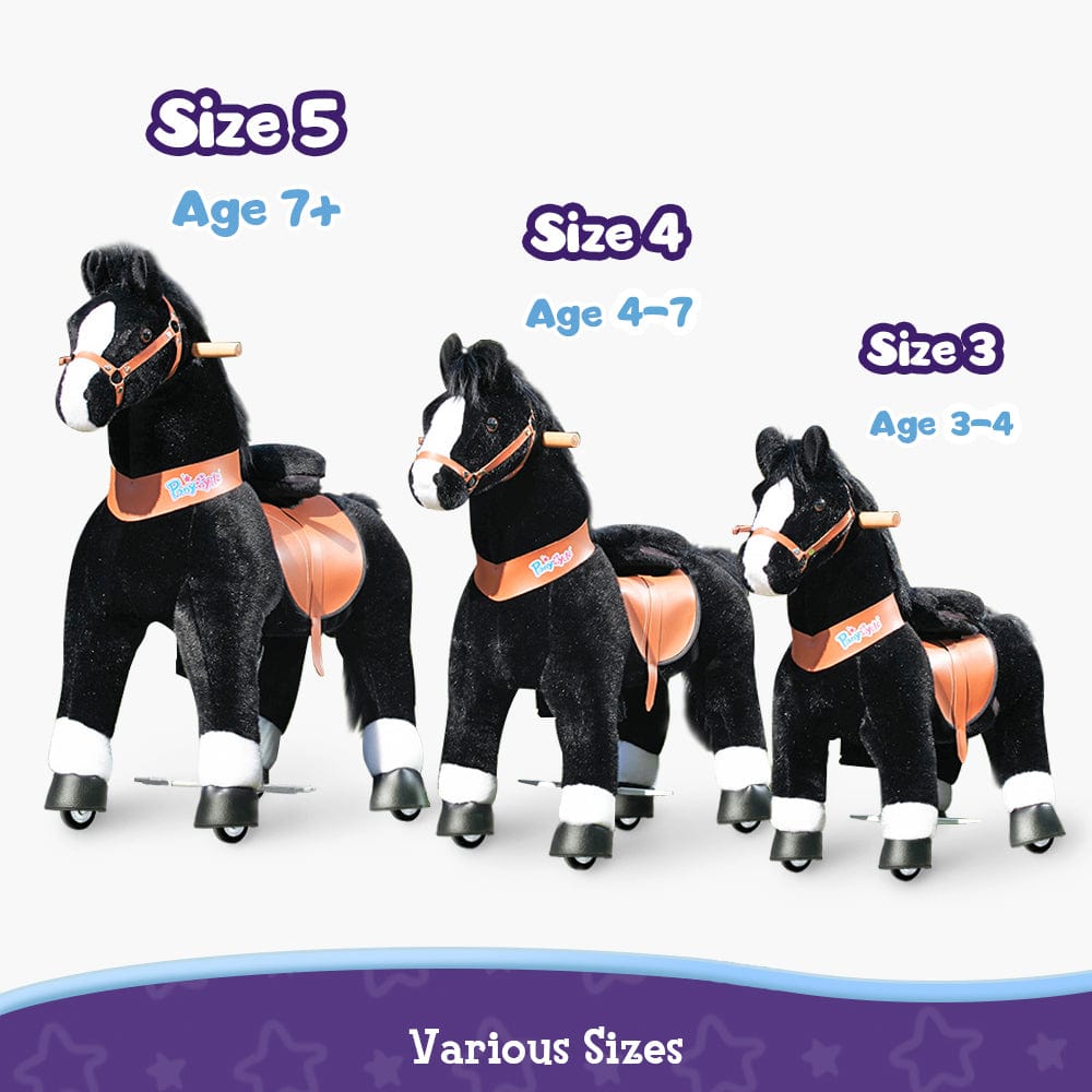 Model U Horse Toy Age 3-4 Black (ONLINE ORDER ONLY)