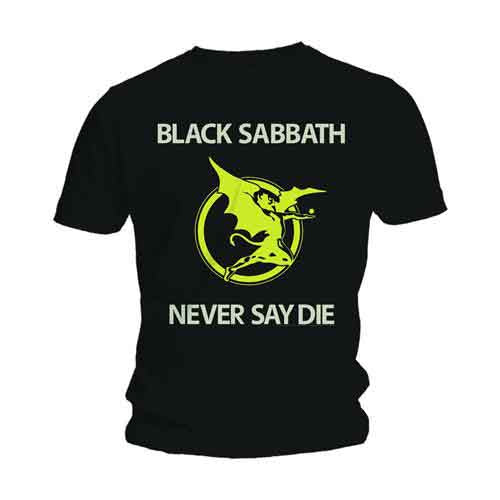 Never Say Die [T-Shirt] (ONLINE ORDER ONLY)