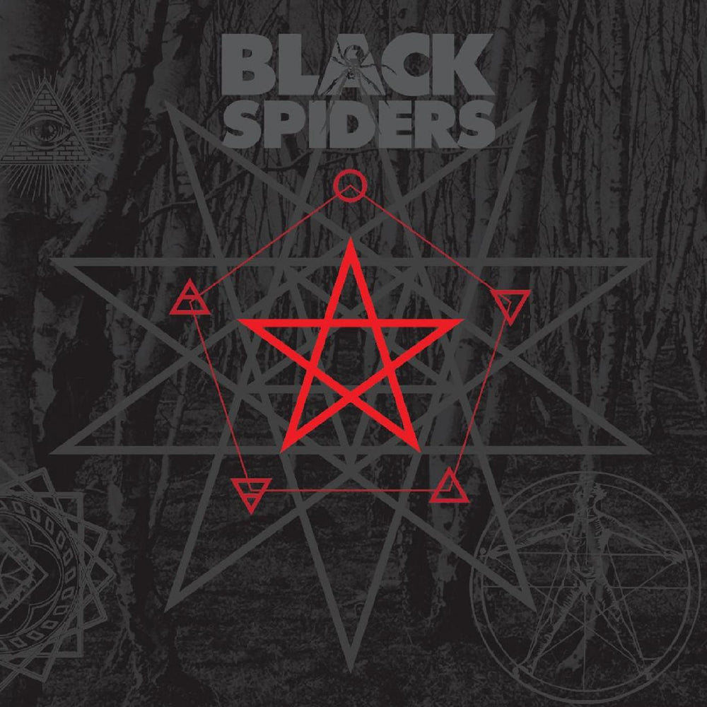 Black Spiders - Black Spiders (SILVER VINYL) [Vinyl]