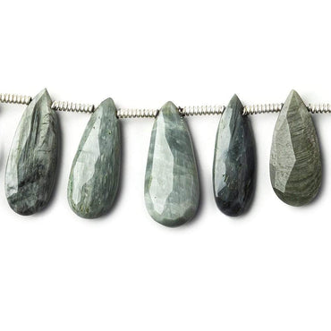 Black Tiger Eye Pear Briolette (ONLINE ORDER ONLY)