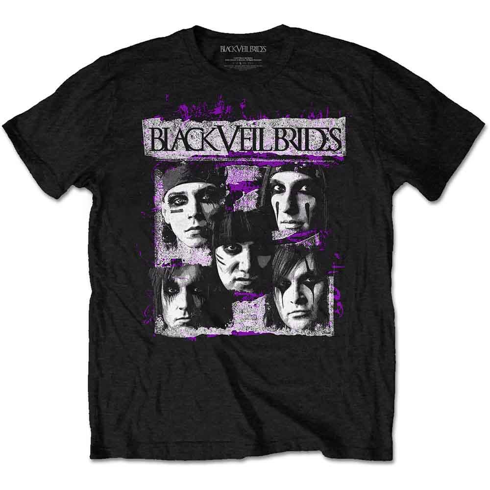 Black Veil Brides - Grunge Faces [T-Shirt] (ONLINE ORDER ONLY)