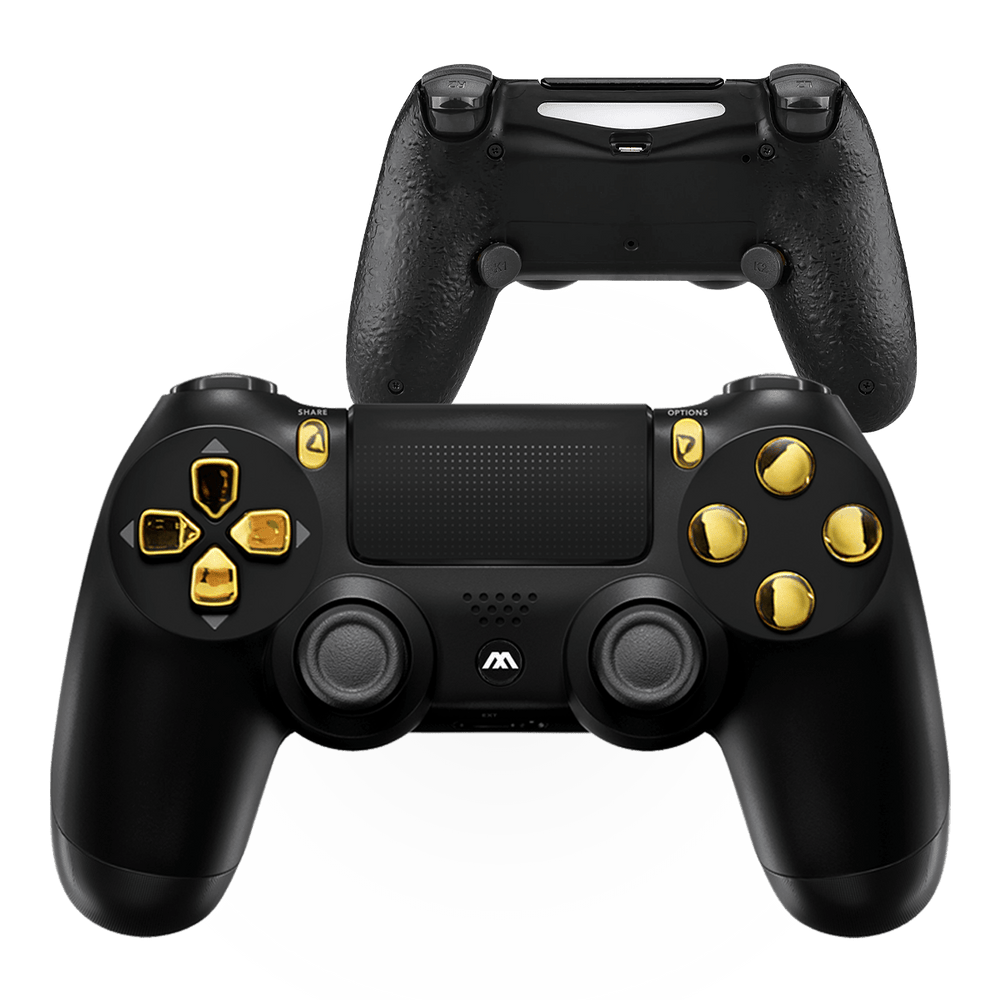 BLACK GOLD EXTREME PS4 SMART PRO MODDED CONTROLLER (Online Order Only)