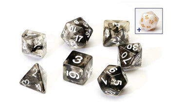 Sirius Dice:Cloud Black Dice Set