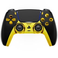 BLACK GOLD PS5 CUSTOM MODDED CONTROLLER (Online Order Only)