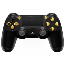 BLACK GOLD EXTREME PS4 SMART PRO MODDED CONTROLLER (Online Order Only)