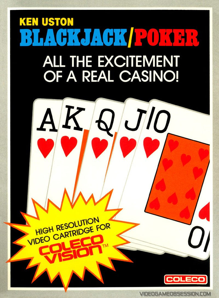 Ken Uston Blackjack-Poker (Colecovision) (Online Only)