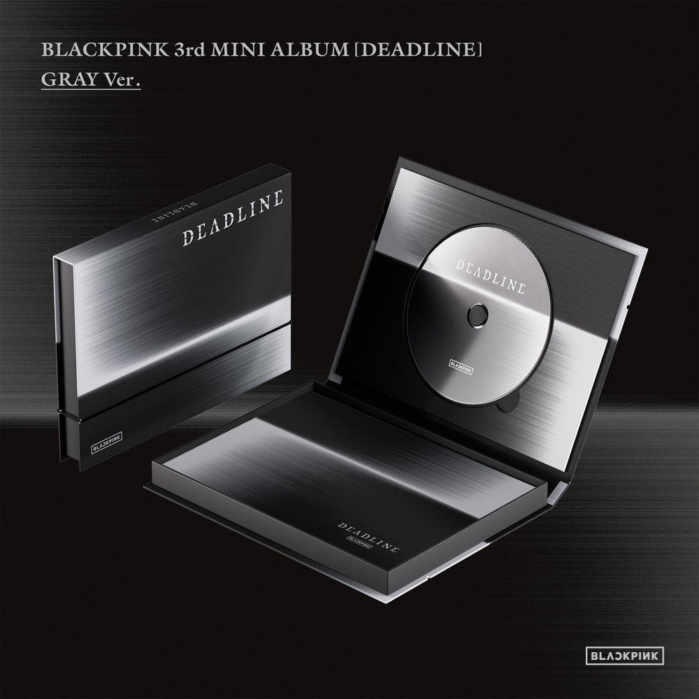 Blackpink 3Rd Mini Album [Deadline] Gray Ver. [CD]