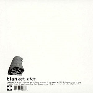 Blanket - Nice [CD] (ONLINE ORDER ONLY)