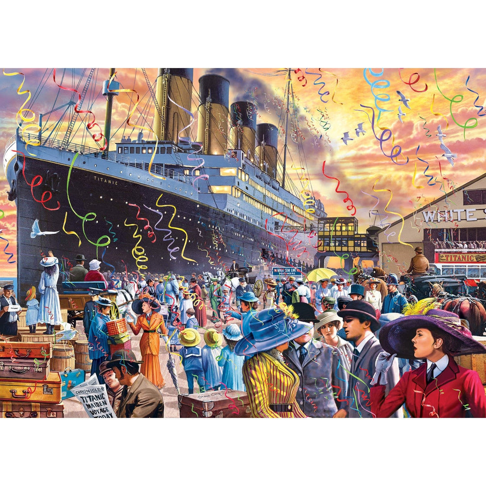 Titanic - Underway 1000 Piece Jigsaw Puzzle (ONLINE ORDER ONLY)