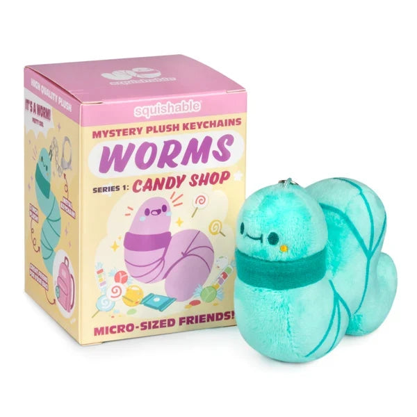 Squishables: Worms Micro Blind Box - Series 1 Candy Shop (ONLINE ORDER ONLY)