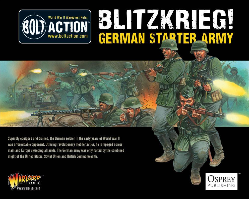 Bolt Action: Blitzkrieg German Army (ONLINE ORDER ONLY)