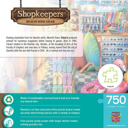 Shopkeepers - Beach Side Gear 750 Piece Jigsaw Puzzle (ONLINE ORDER ONLY)