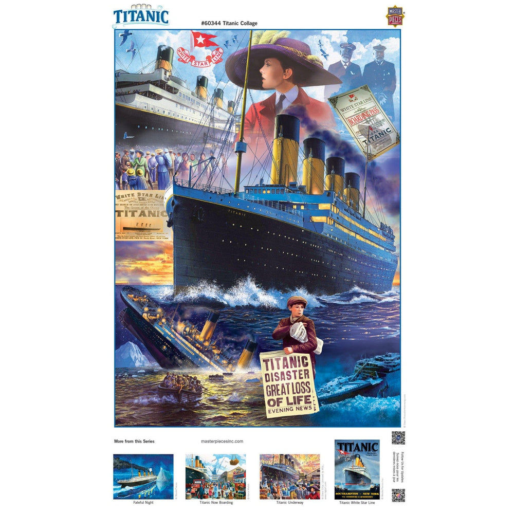 Titanic Collage - 1000 Piece Jigsaw Puzzle (ONLINE ORDER ONLY)