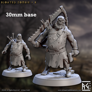 Bloated Zombie: Sculpt B (Male Zombie) (ONLINE ORDER ONLY)
