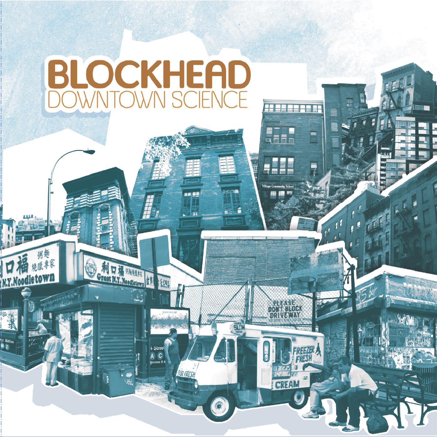 Blockhead - Downtown Science (GREY MARBLED VINYL) [Vinyl] (ONLINE ORDER ONLY)