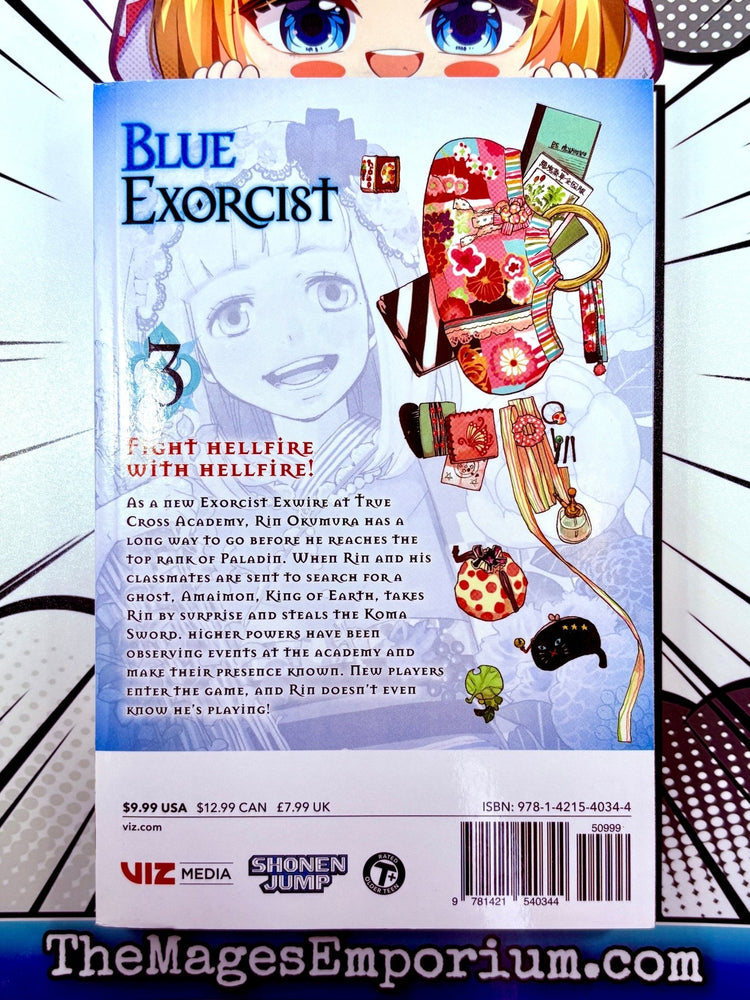 Blue Exorcist Vol 3 (Online Order Only)