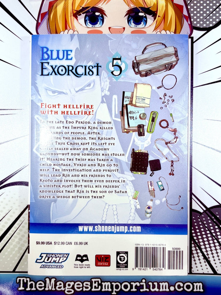 Blue Exorcist Vol 5 (Online Order Only)
