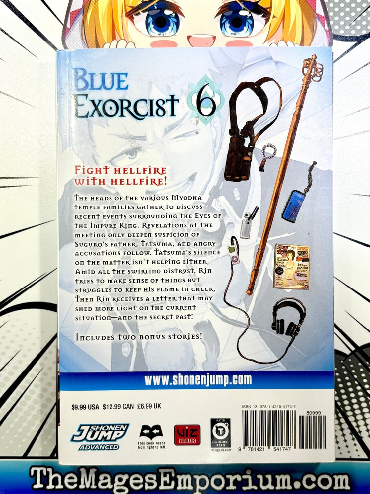 Blue Exorcist Vol 6 (Online Order Only)