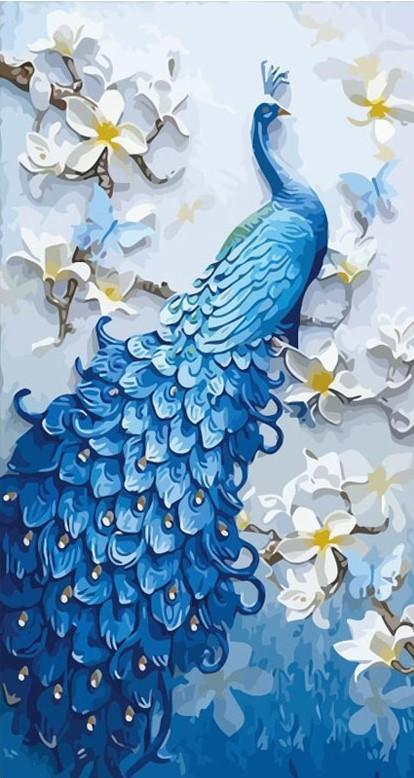 Blue Peacock Art (ONLINE ORDER ONLY)