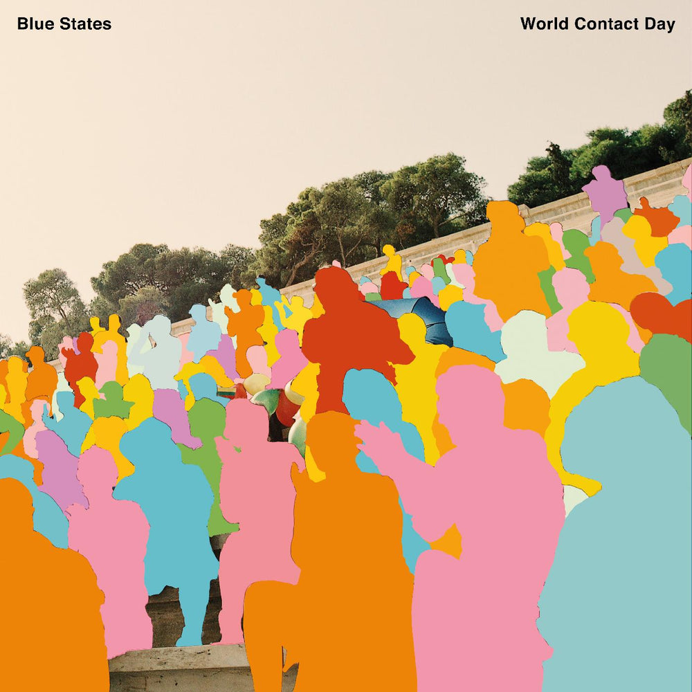Blue States - World Contact Day (CREAM VINYL) [Vinyl] (ONLINE ORDER ONLY)