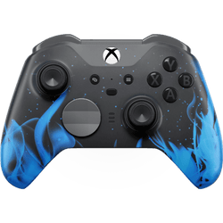 BLUE FIRE XBOX ELITE SERIES 2 CUSTOM MODDED CONTROLLER (Online Order Only)