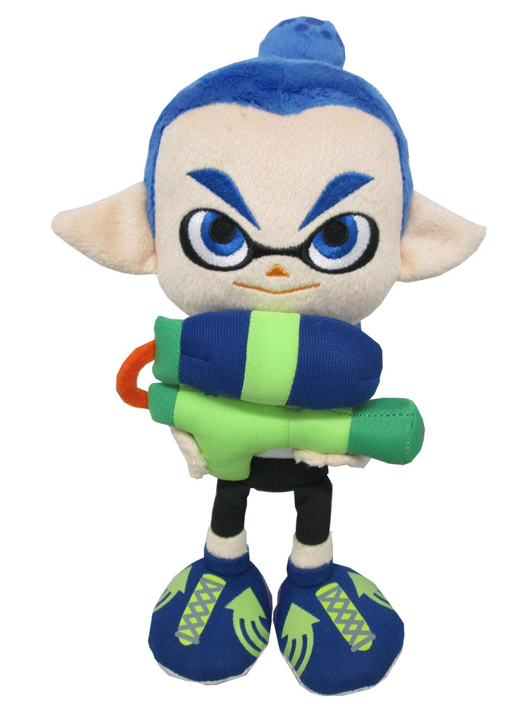 Splatoon INKLING BLUE BOY 9 INCH PLUSH sp02