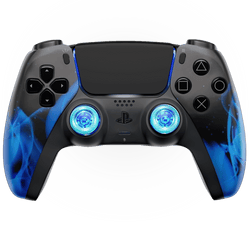 BLUE FIRE PS5 CUSTOM MODDED CONTROLLER (Online Order Only)