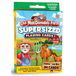 Old MacDonald's Farm Jumbo Playing Cards (ONLINE ORDER ONLY)