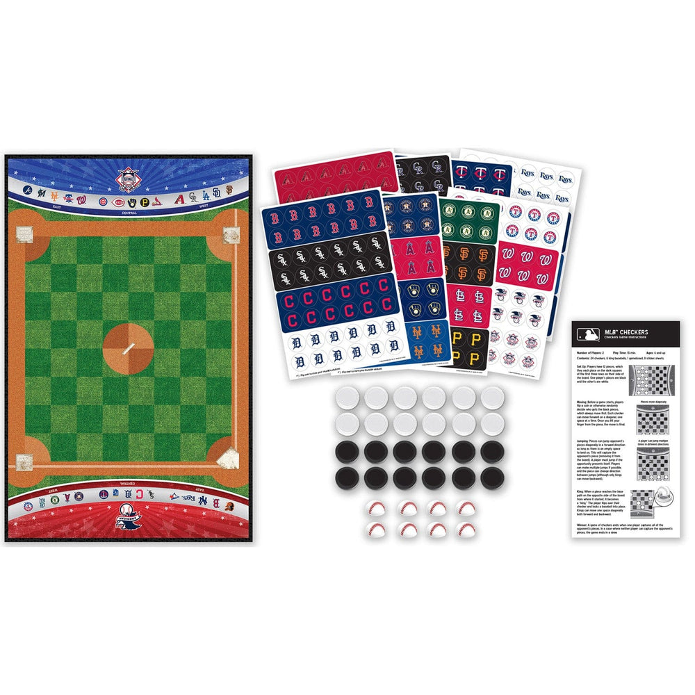 MLB - League Checkers Board Game (ONLINE ORDER ONLY)