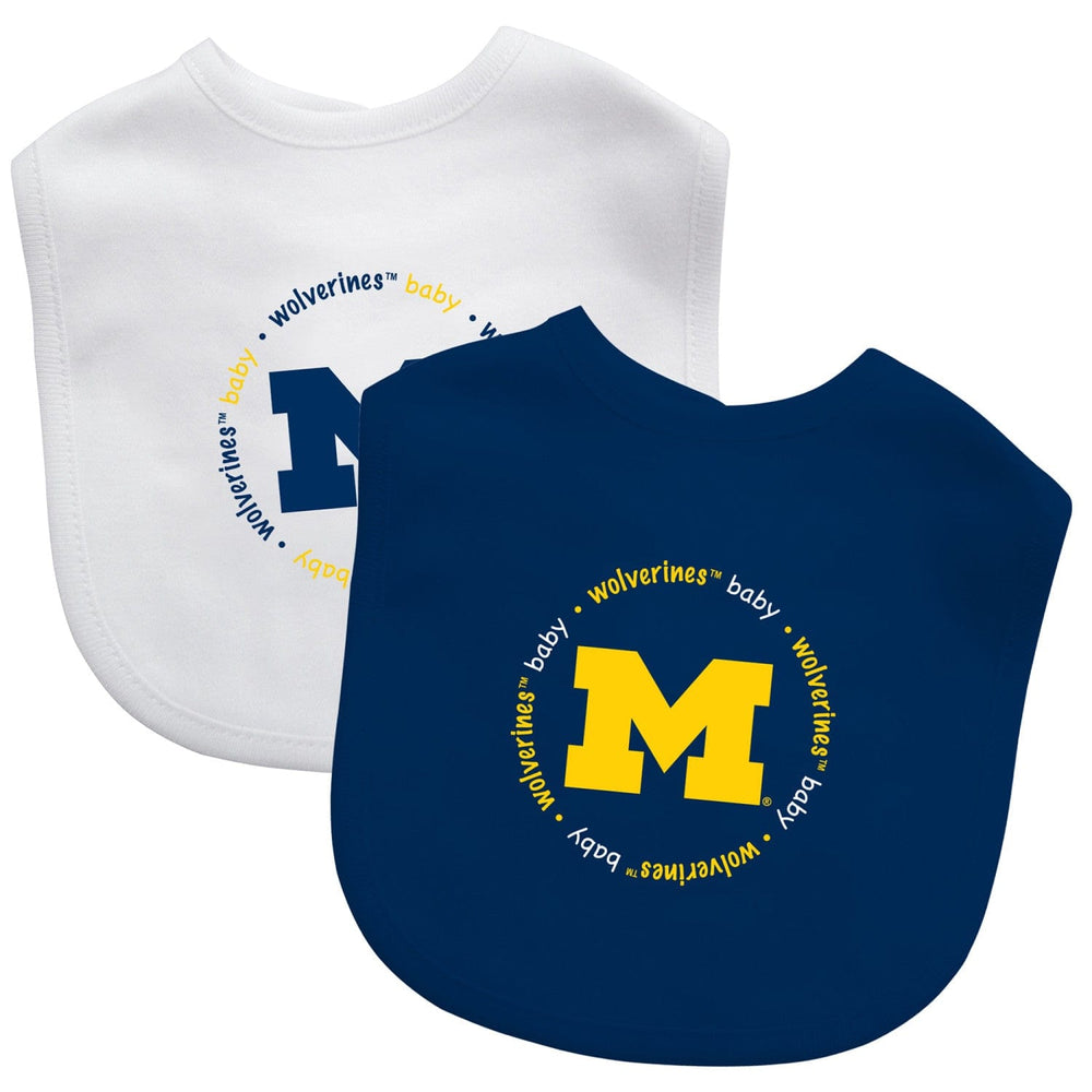 Michigan Wolverines - Baby Bibs 2-Pack (ONLINE ORDER ONLY)