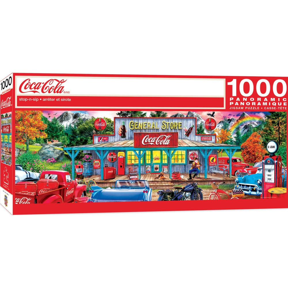 Coca-Cola - Stop-n-Sip 1000 Piece Panoramic Jigsaw Puzzle (ONLINE ORDER ONLY)