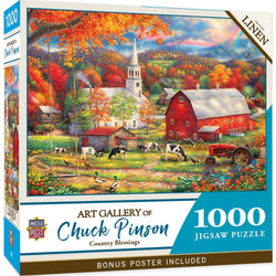 Art Gallery - Country Blessings 1000 Piece Jigsaw Puzzle (ONLINE ORDER ONLY)