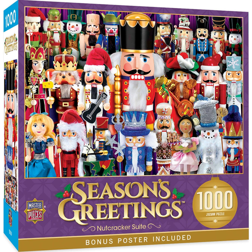 Season's Greetings - Nutcracker Suite 1000 Piece Jigsaw Puzzle (ONLINE ORDER ONLY)