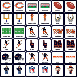 Chicago Bears Matching Game (ONLINE ORDER ONLY)