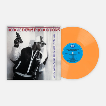 Boogie Down Productions - By All Means Necessary (Limited Edition, Orange Colored Vinyl) [Vinyl] (ONLINE ORDER ONLY)