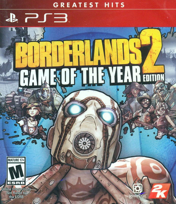 Borderlands 2 Game of the Year Edition (Greatest Hits) (PlayStation 3) (ONLINE ORDER ONLY)