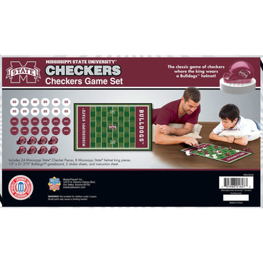 Mississippi State Bulldogs Checkers Board Game (ONLINE ORDER ONLY)