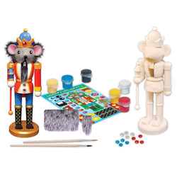 Holiday Craft Kit - Nutcracker Mouse King Wood Paint Kit (ONLINE ORDER ONLY)