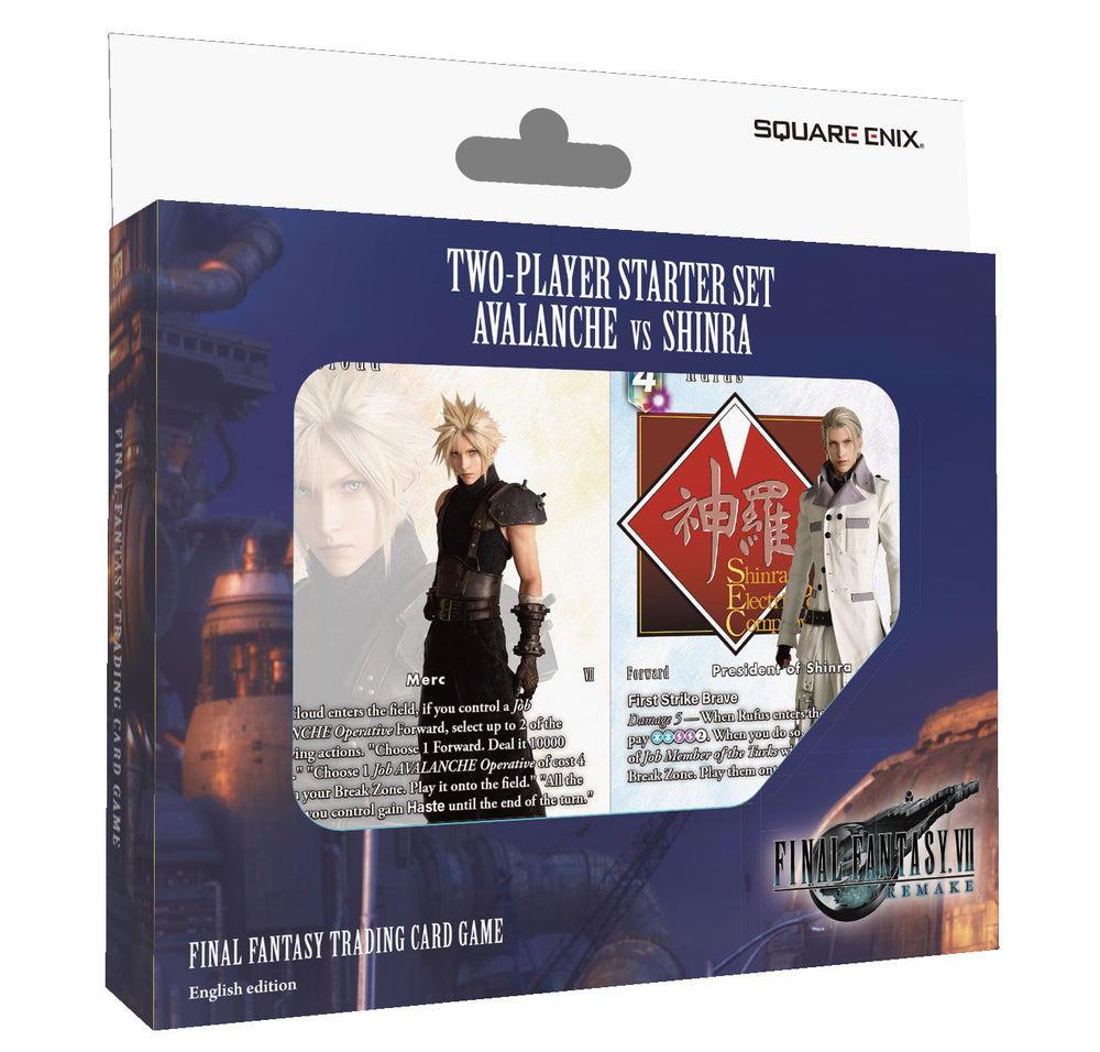 FF TCG Two-Player Starter Set: Avalanche Vs Shinra