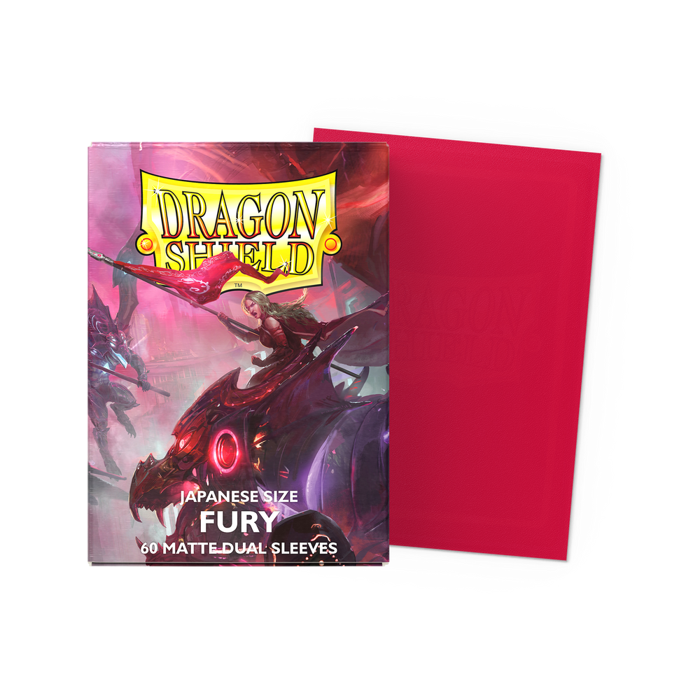 Dragon Shield: Standard 100ct Sleeves - Fury (Dual Matte) (Online Order Only)