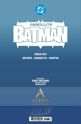ABSOLUTE BATMAN #21 DAVE WILKINS EXCLUSIVE VAR (06/17/2026)
