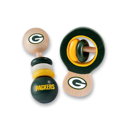 Green Bay Packers - Baby Rattles 2-Pack (ONLINE ORDER ONLY)
