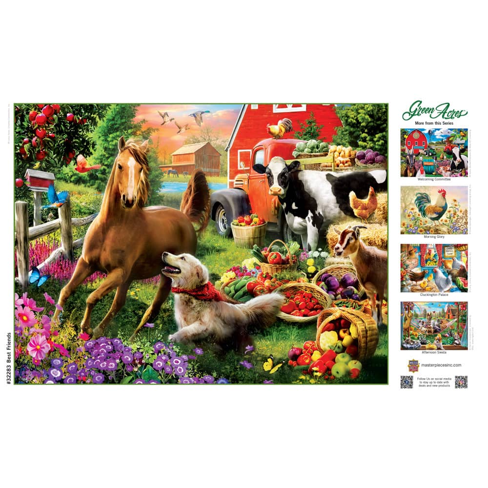 Green Acres - Best Friends 300 Piece EZ Grip Jigsaw Puzzle